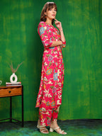 Botanical Printed Co Ords Set, Rani - Hiral Fashion - Distacart