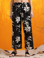 Floral Printed Co-Ords, Black - Hiral Fashion - Distacart