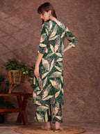 Versatile Printed Co-Ords, Green - Hiral Fashion - Distacart