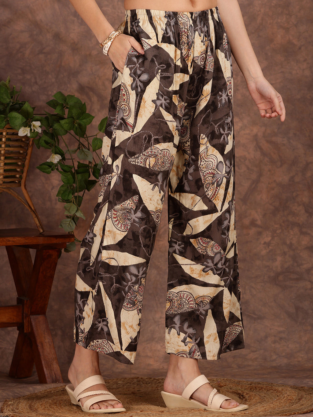 Versatile Printed Co-Ords, Grey - Hiral Fashion - Distacart