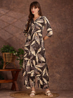 Versatile Printed Co-Ords, Grey - Hiral Fashion - Distacart