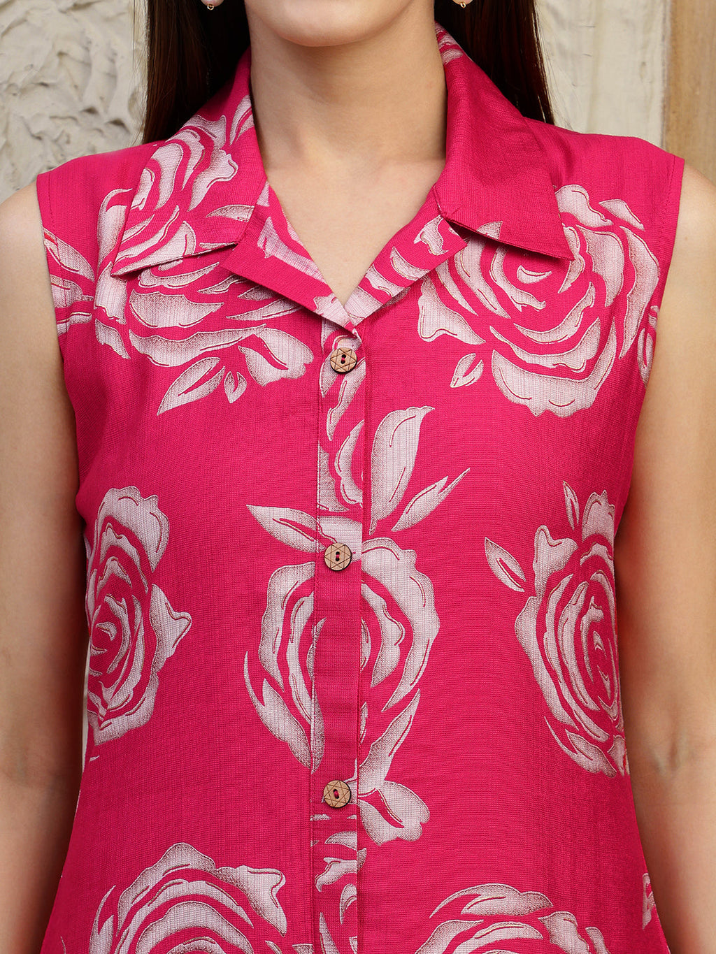 Botanical Printed Co Ords Set, Pink - Hiral Fashion - Distacart