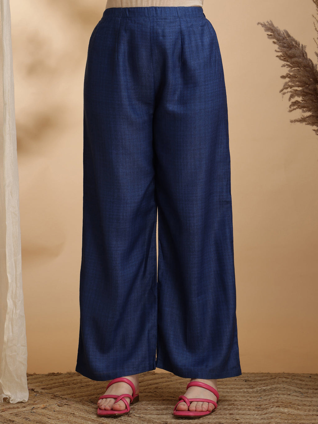 Colour Blocked Co-Ords, Blue - Hiral Fashion - Distacart