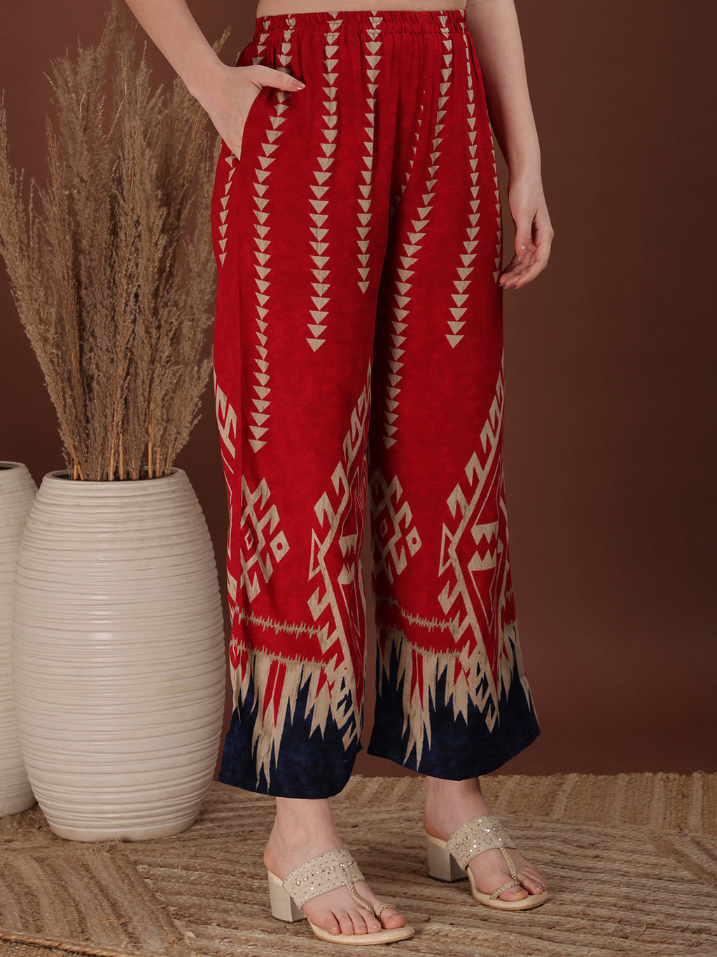 Indie Printed Co-Ords, Pink - Hiral Fashion - Distacart