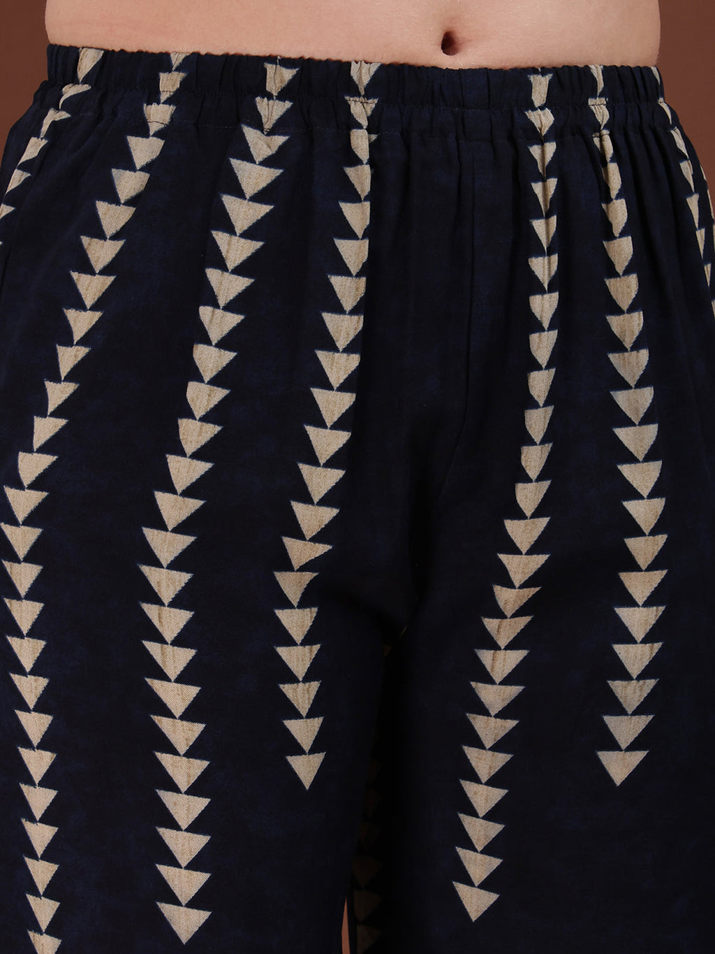 Indie Printed Co-Ords, Navy Blue - Hiral Fashion - Distacart