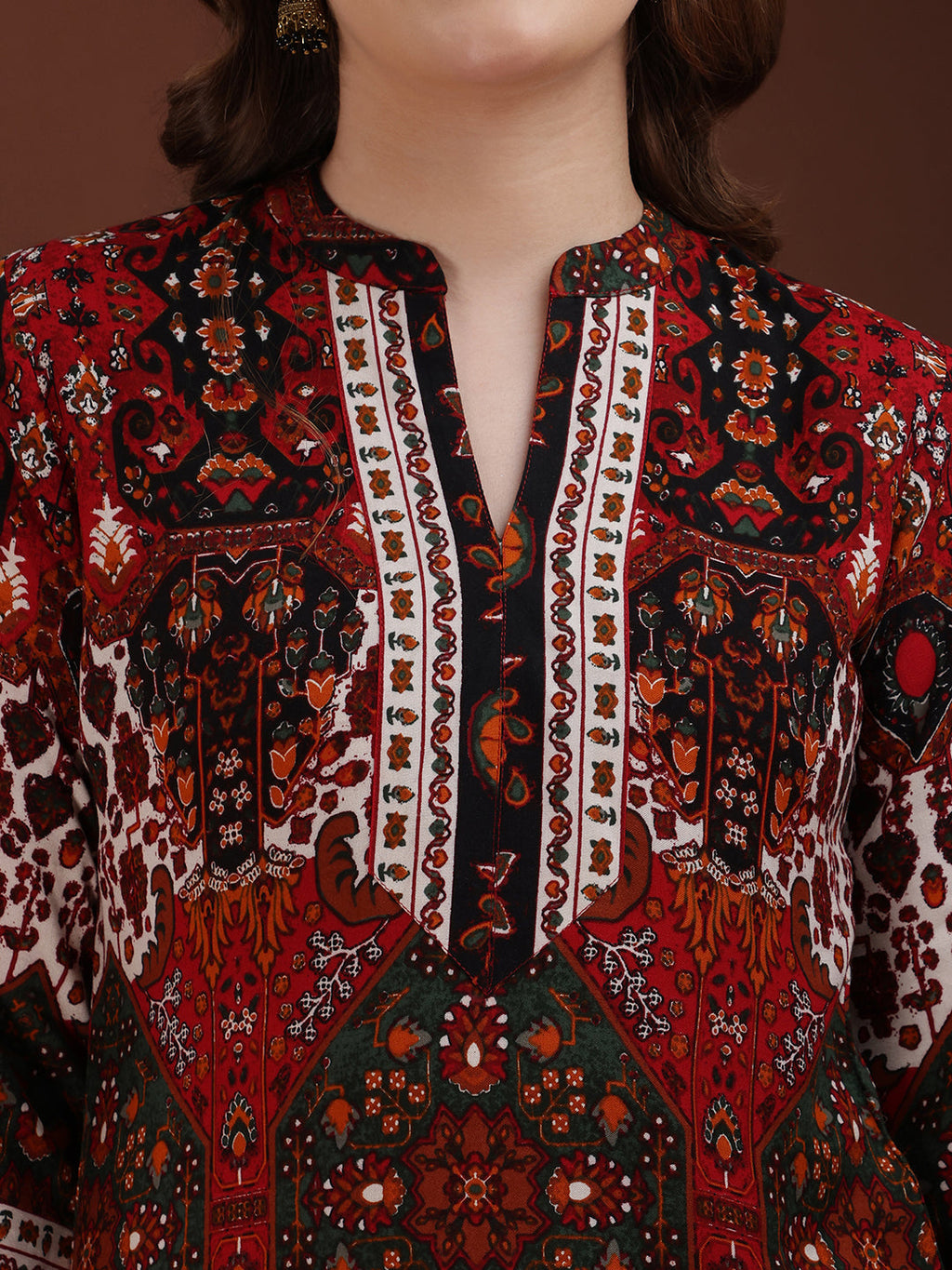 Floral & Geometrical Printed Co-Ords, Multicolor - Hiral Fashion - Distacart
