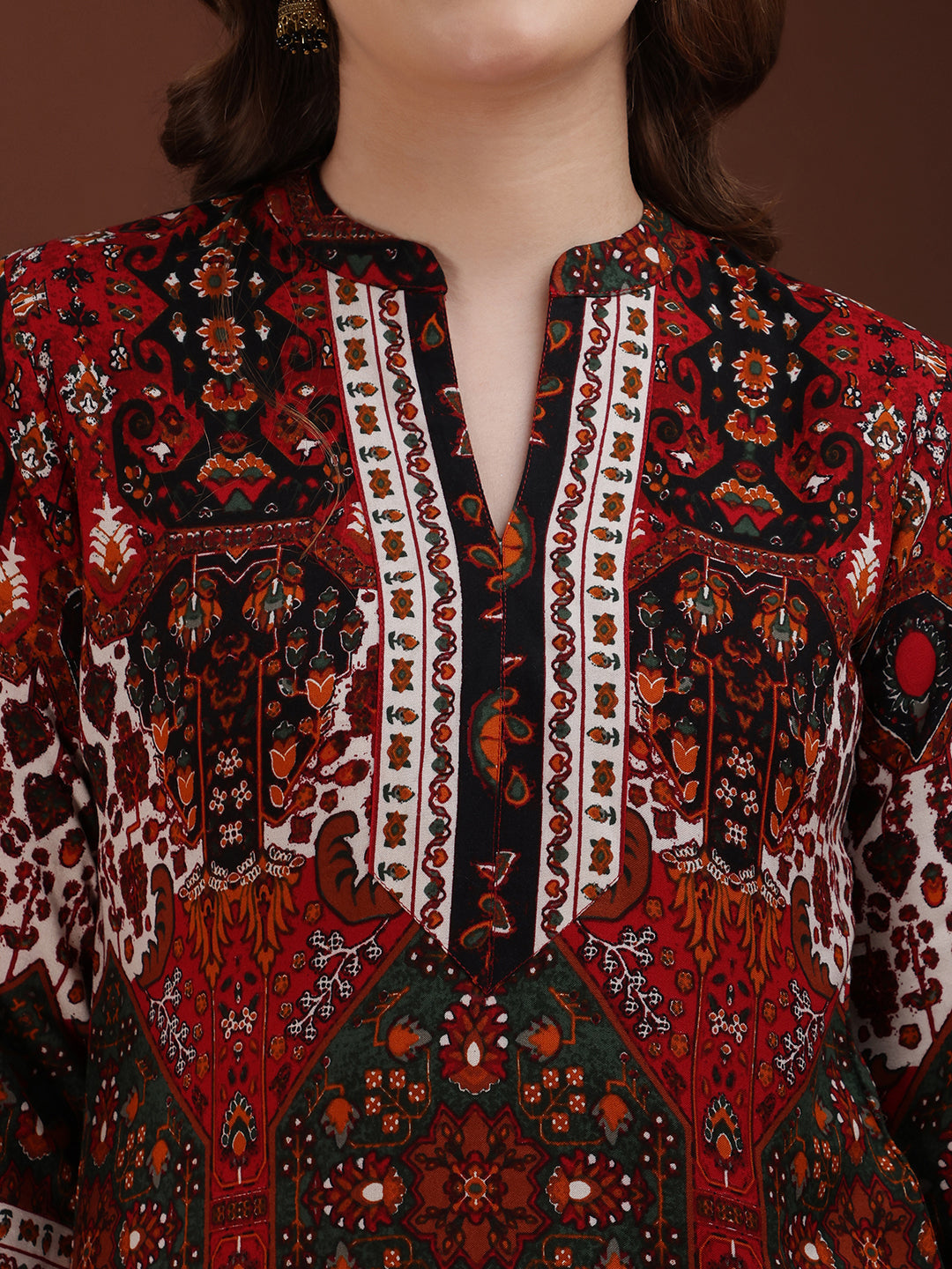 Floral & Geometrical Printed Co-Ords, Multicolor - Hiral Fashion - Distacart