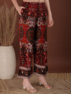 Floral & Geometrical Printed Co-Ords, Multicolor - Hiral Fashion - Distacart