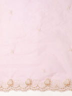 Embroidered & Floral Printed Kurta With Palazzo Pant & Embroidered Dupatta, Lavender - Hiral Fashion - Distacart
