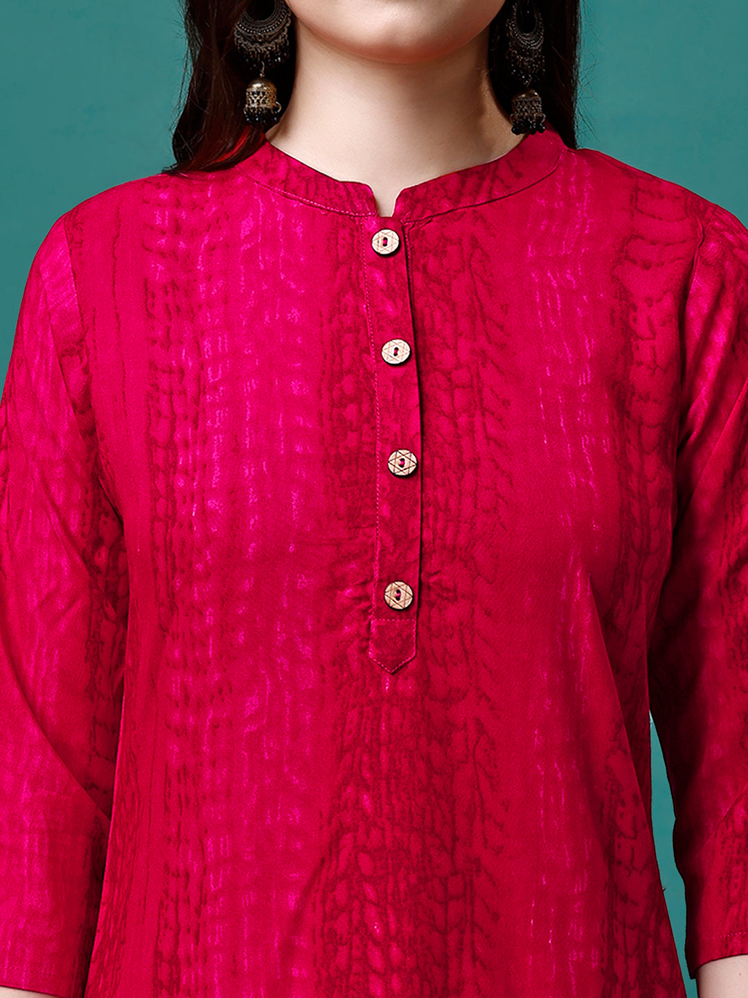 Shibori Printed Kurta, Multicolor - Hiral Fashion