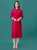 Shibori Printed Kurta, Multicolor - Hiral Fashion