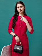 Shibori Printed Kurta, Multicolor - Hiral Fashion
