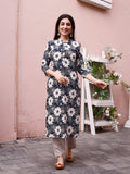 Floral Printed Rayon Casual Wear Kurta, Multicolor - Hiral Fashion