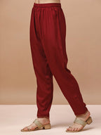 Alia Cut Rayon Embroidered & Floral Printed Kurta With Pant & Dupatta Premium, Multicolor - Hiral Fashion - Distacart