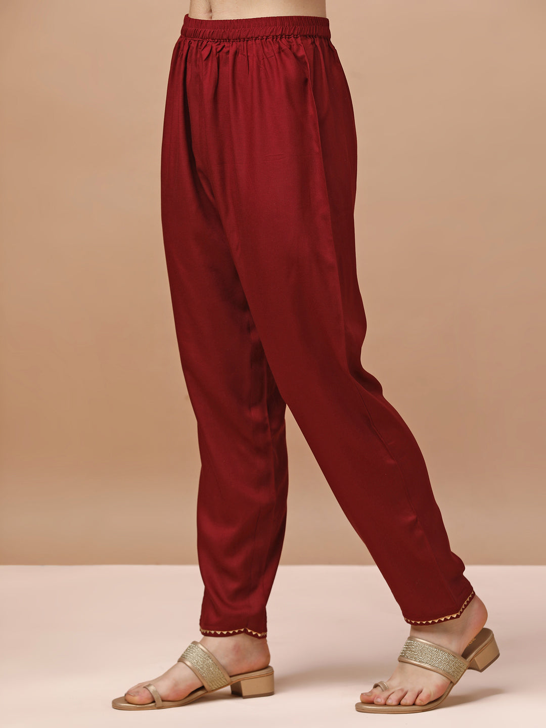 Alia Cut Rayon Embroidered & Floral Printed Kurta With Pant & Dupatta Premium, Multicolor - Hiral Fashion - Distacart