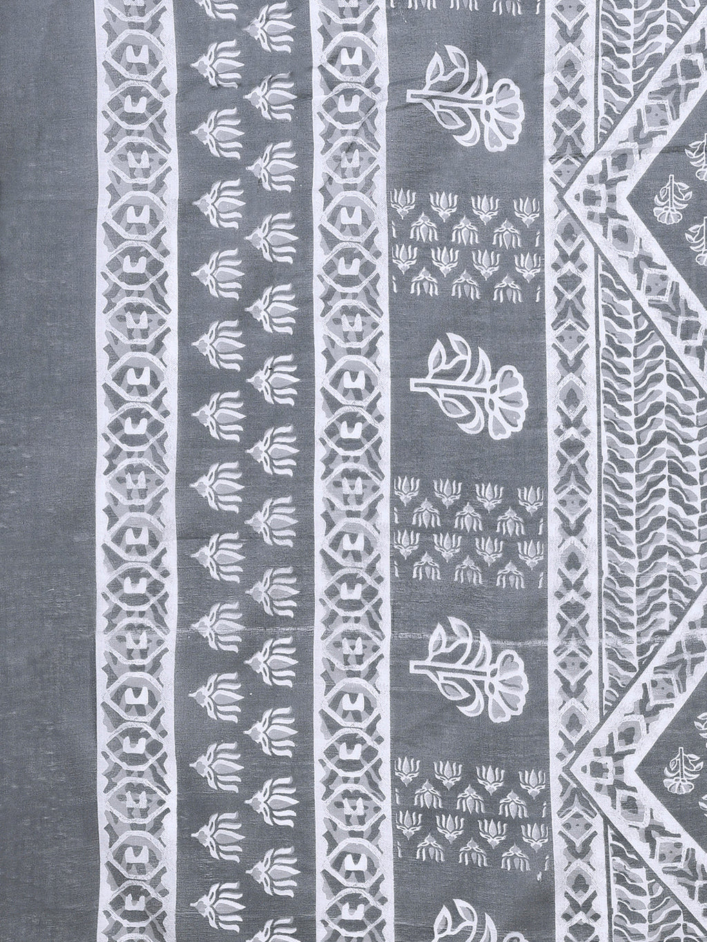 Ethnic Motifs Printed Casual Wear Cotton Kurta With Pant & Dupatta, Multicolor - Hiral Fashion - Distacart