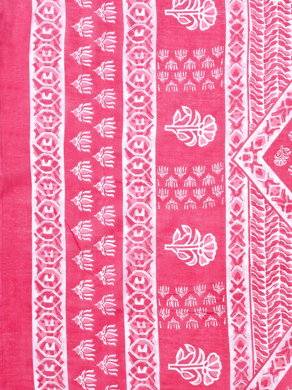 Ethnic Motifs Printed Casual Wear Cotton Kurta With Pant & Dupatta, Multicolor - Hiral Fashion - Distacart
