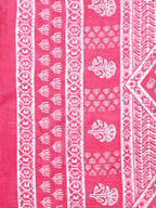 Ethnic Motifs Printed Casual Wear Cotton Kurta With Pant & Dupatta, Multicolor - Hiral Fashion - Distacart