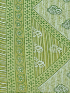 Printed Cotton Kurta With Pant & Dupatta, Multicolor - Hiral Fashion - Distacart