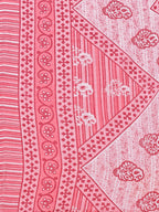 Printed Cotton Kurta With Pant & Dupatta, Multicolor - Hiral Fashion - Distacart