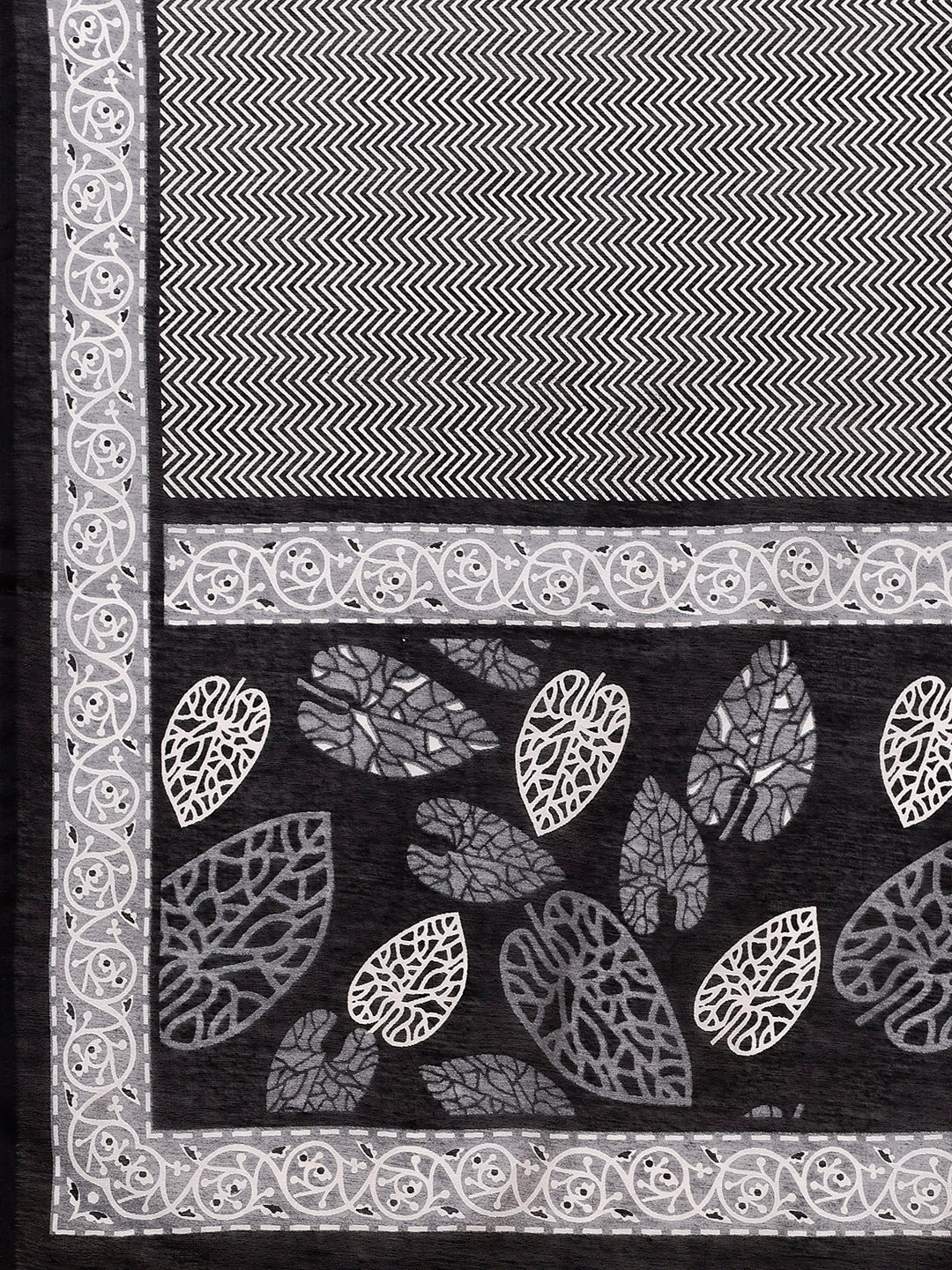 Leaf Printed Flared Kurta With Pant & Dupatta, Multicolor - Hiral Fashion - Distacart