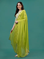 Floral Printed Casual Wear Kurta With Pant & Dupatta, Multicolor - Hiral Fashion - Distacart