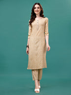 Floral Printed Casual Wear Kurta With Pant & Dupatta, Multicolor - Hiral Fashion