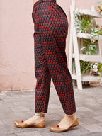 Floral Printed Kurta With Pant & Dupatta, Multicolor - Hiral Fashion - Distacart