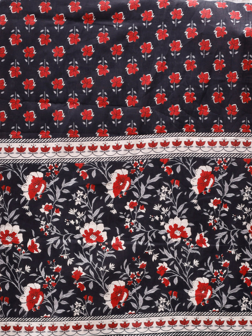 Floral Printed Kurta With Pant & Dupatta, Multicolor - Hiral Fashion - Distacart