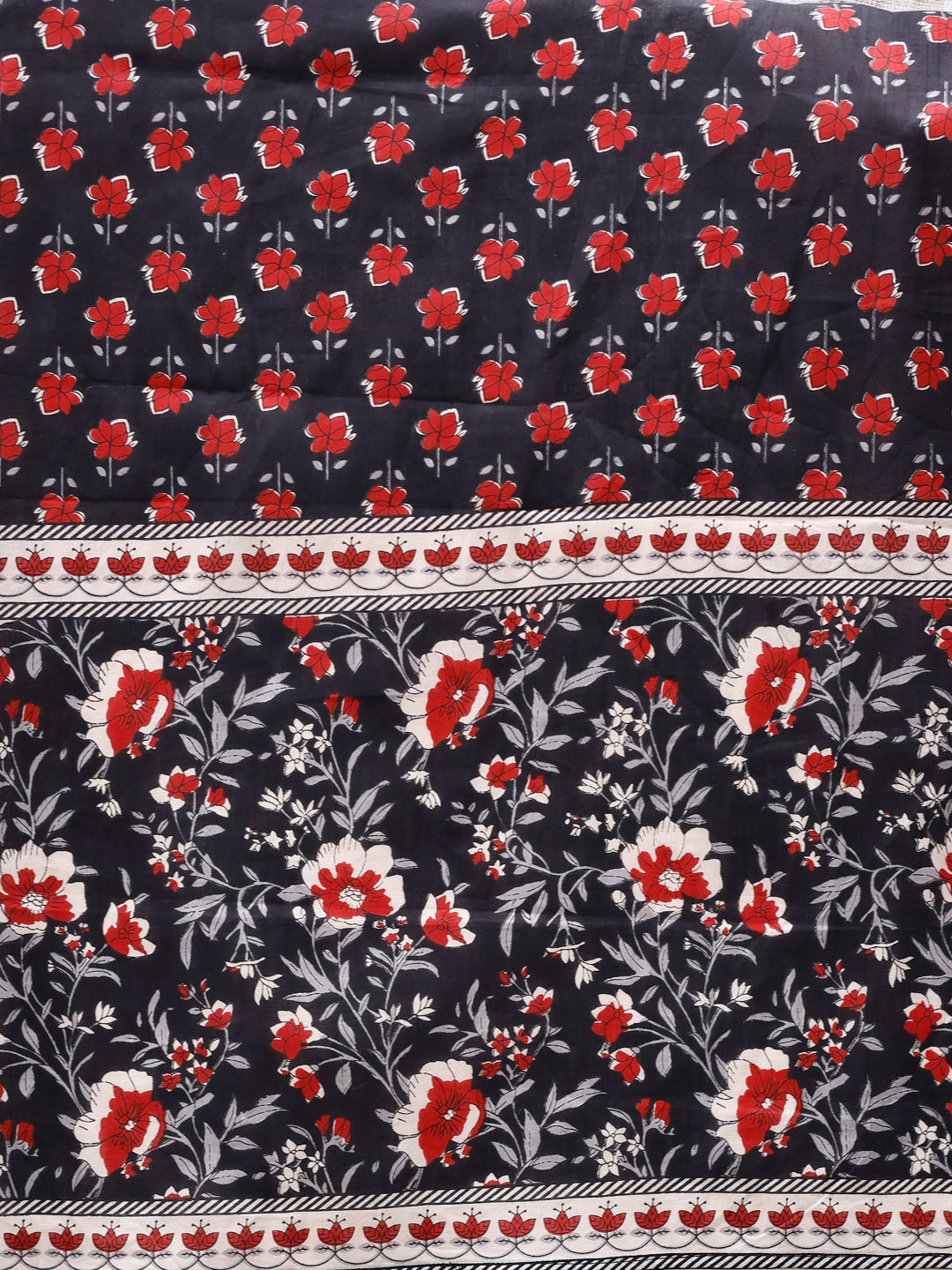 Floral Printed Kurta With Pant & Dupatta, Multicolor - Hiral Fashion - Distacart