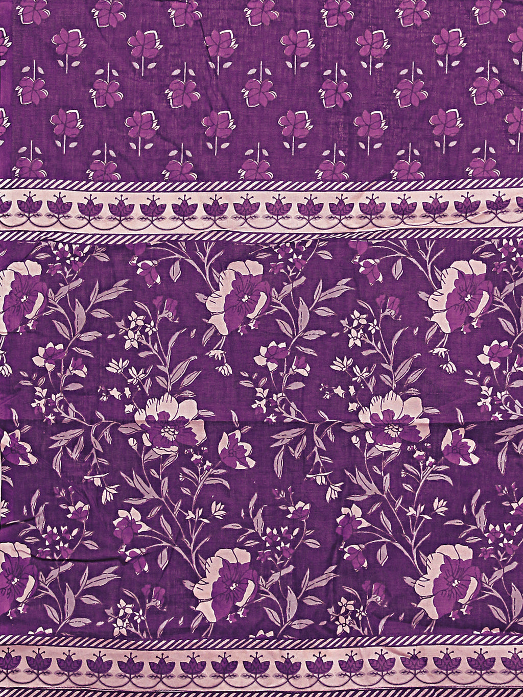 Floral Printed Kurta With Pant & Dupatta, Multicolor - Hiral Fashion - Distacart