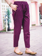Floral Printed Kurta With Pant & Dupatta, Multicolor - Hiral Fashion - Distacart