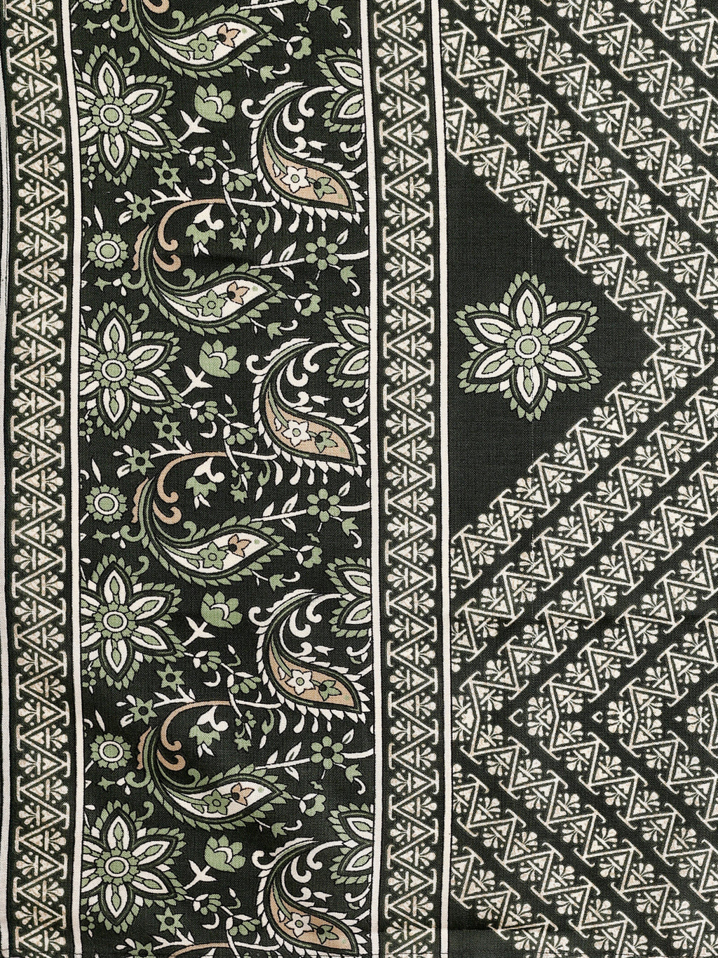 Embroidered & Printed Casual Wear Kurta With Printed Pant & Dupatta, Multicolor - Hiral Fashion - Distacart