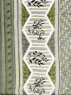 Leaf Printed Kurta With Printed Pant & Dupatta, Multicolor - Hiral Fashion - Distacart