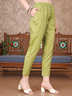 Printed Kurta With Printed Pant & Dupatta, Multicolor - Hiral Fashion - Distacart