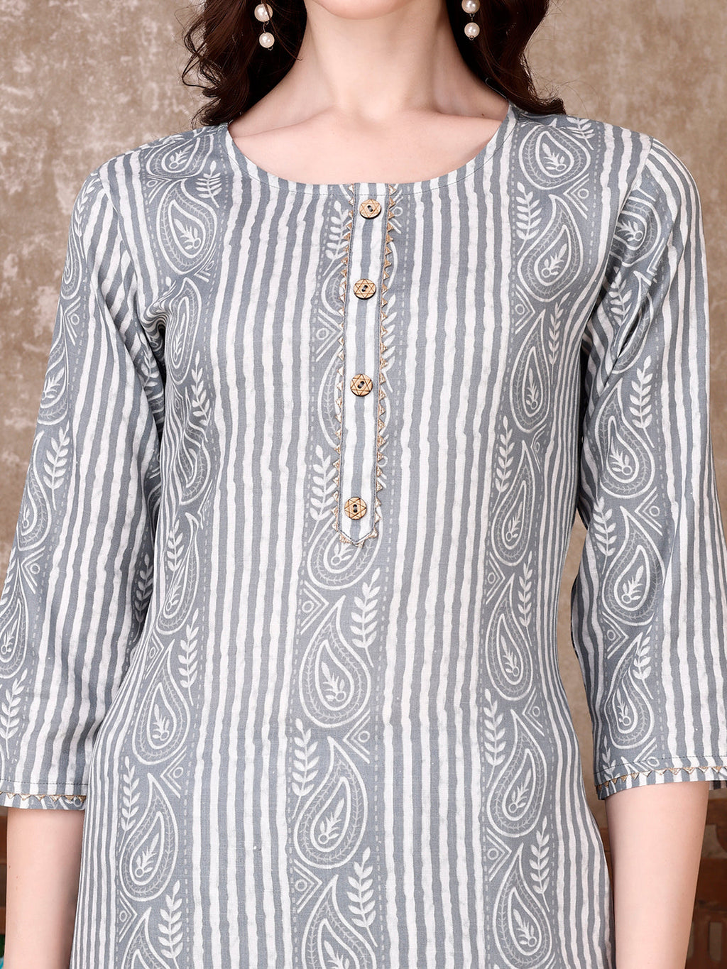 Printed Kurta With Printed Pant & Dupatta, Multicolor - Hiral Fashion - Distacart