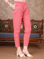 Printed Kurta With Printed Pant & Dupatta, Multicolor - Hiral Fashion - Distacart