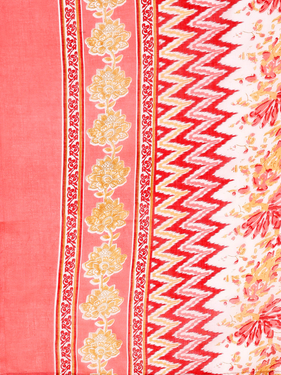 Floral Printed Kurta With Printed Pant & Dupatta, Multicolor - Hiral Fashion - Distacart