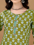 Ethnic Motifs Printed Kurta With Ethnic Motifs Printed Kurta With Printed Pant & Dupatta, Multicolor - Hiral Fashion - Distacart