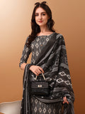 Ethnic Motifs Printed Kurta With Pant & Dupatta, Grey - Hiral Fashion - Distacart