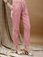 Floral Printed Kurta With Pant & Dupatta, Peach - Hiral Fashion - Distacart
