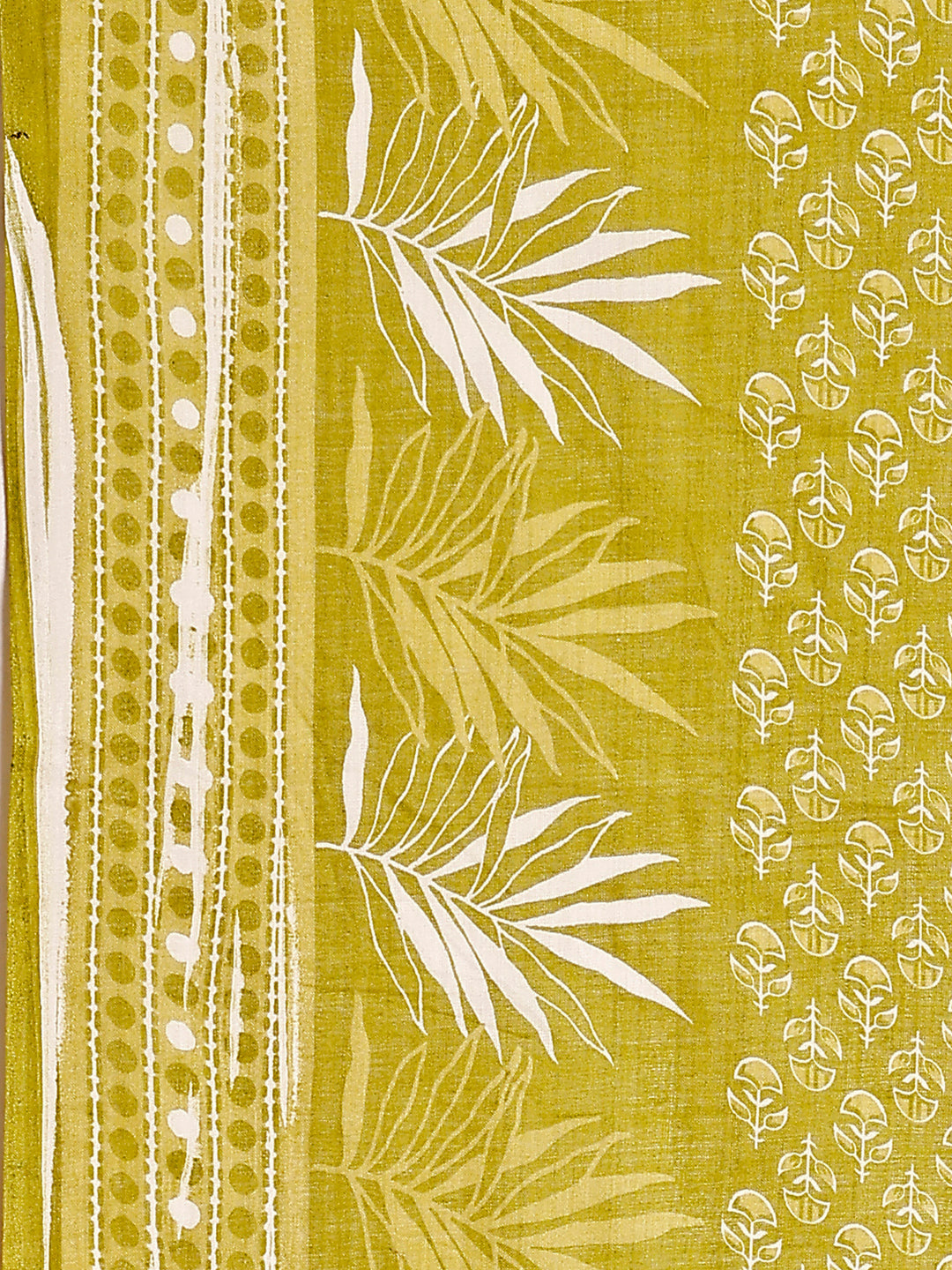 Ethnic Motifs Printed Kurta With Pant & Dupatta, Green - Hiral Fashion - Distacart