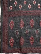 Ethnic Motifs Printed Aline Kurta With Pant & Dupatta, Black - Hiral Fashion - Distacart