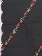 Floral Embroidered Kurta With Pant & Premium Organza Embroidered Dupatta Luxury, Multicolor - Hiral Fashion - Distacart