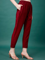 Hand Embroidered Kurta With Pant & Printed Premium Organza Dupatta Luxury, Multicolor - Hiral Fashion - Distacart