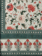 Hand Embroidered Kurta With Pant & Dupatta, Multicolor - Hiral Fashion