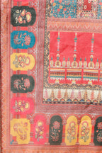 Printed Chanderi Kurta With Pant & Dupatta, Multicolor - Hiral Fashion - Distacart