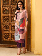 Embroidered & Floral Printed Kurta With Pant & Printed Dupatta Premium, Multicolor - Hiral Fashion - Distacart