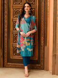 Embroidered & Floral Printed Kurta With Pant & Printed Dupatta, Multicolor - Hiral Fashion - Distacart