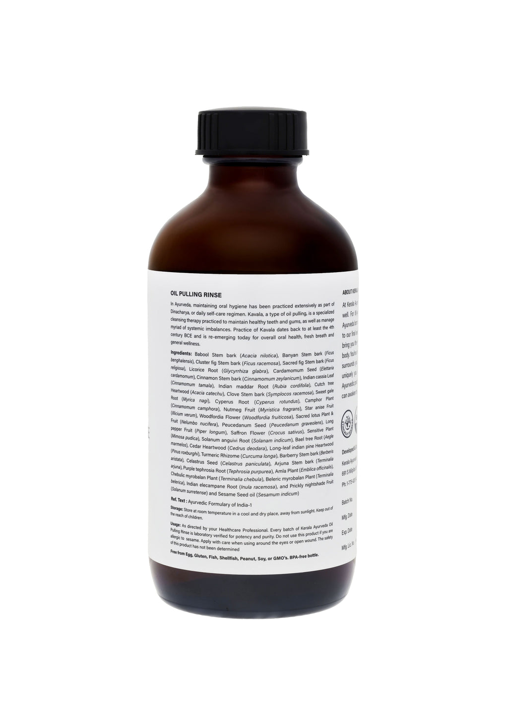 Kerala Ayurveda USA Oil Pulling Rinse (Arimedadi Thailam)